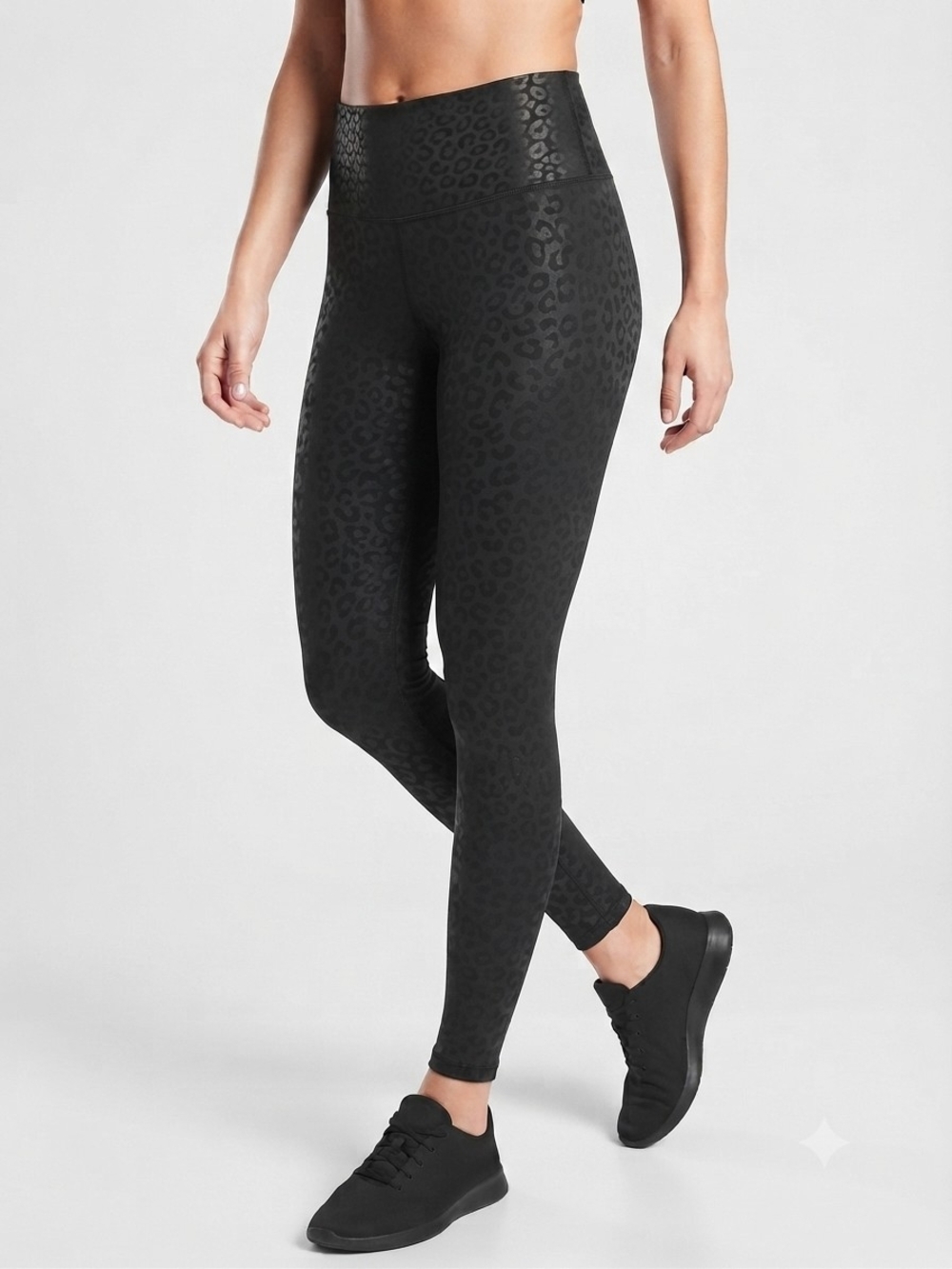 Beyond Yogs - Black Animal Print Leggings